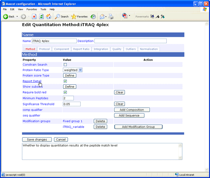 configuration editor