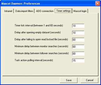 daemon preferences